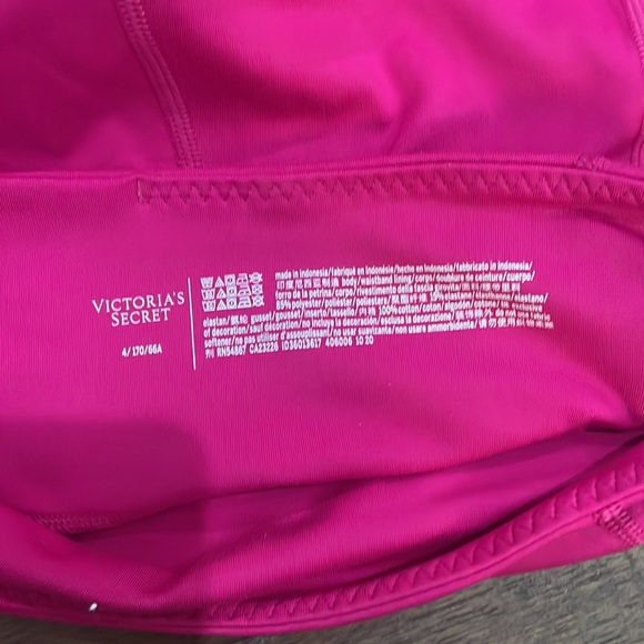 victoria secret hot pink leggings - Picture 3 of 3